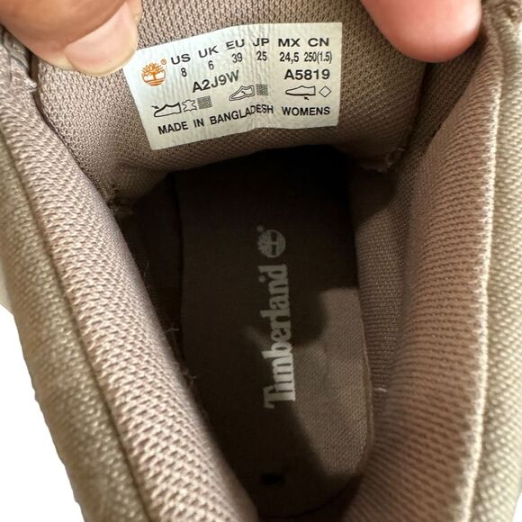 Timberland Women’s Brookton 6” Convenience Taupe Boots, Size 8 - Picture 8 of 10